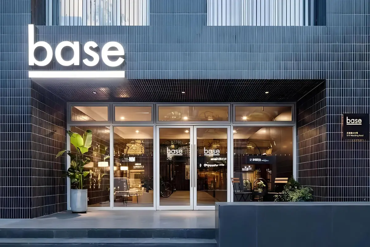 base佰舍公寓标志设计含义及酒店品牌设计理念
