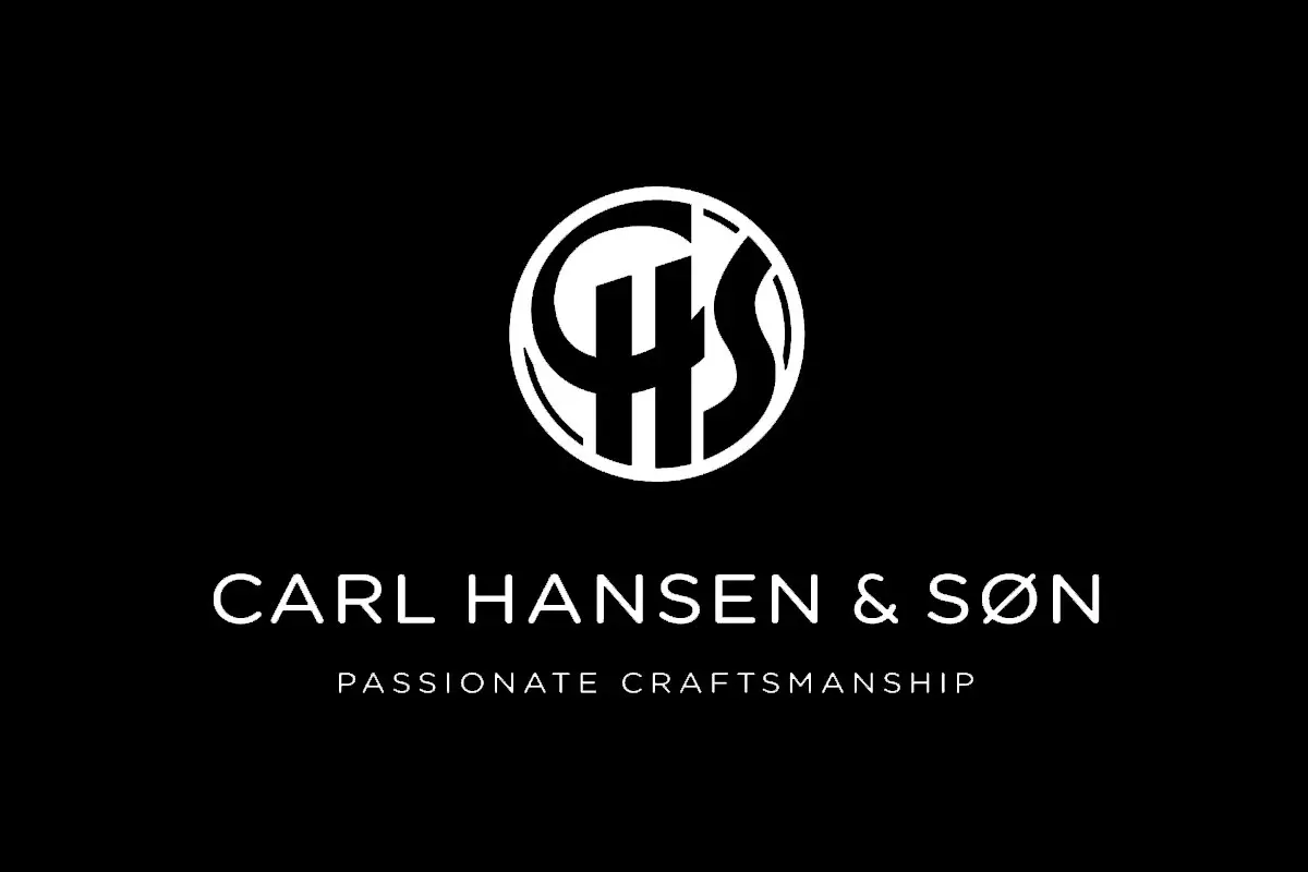 carl hansen卡尔汉森反白LOGO