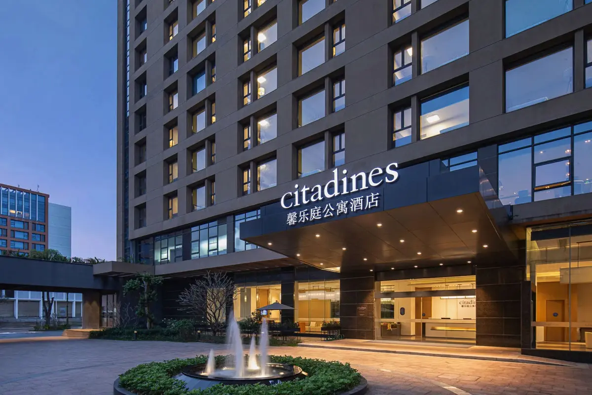 馨乐庭公寓酒店标志设计含义及酒店品牌设计理念