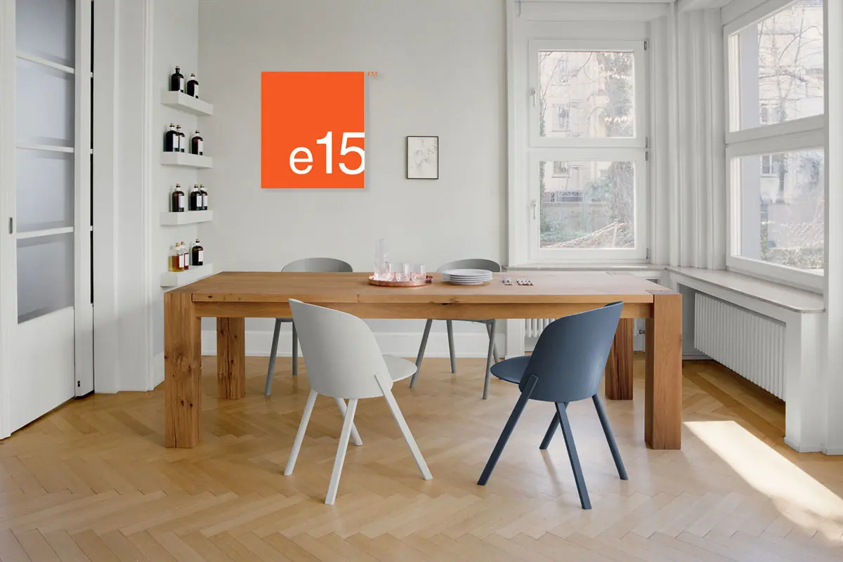 e15标志设计含义及家具品牌设计理念