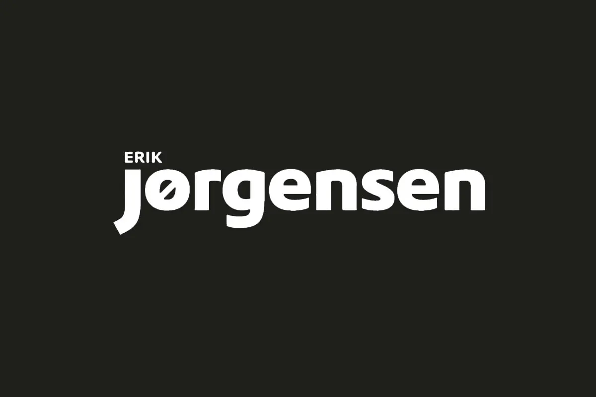 erik jorgensen反白LOGO