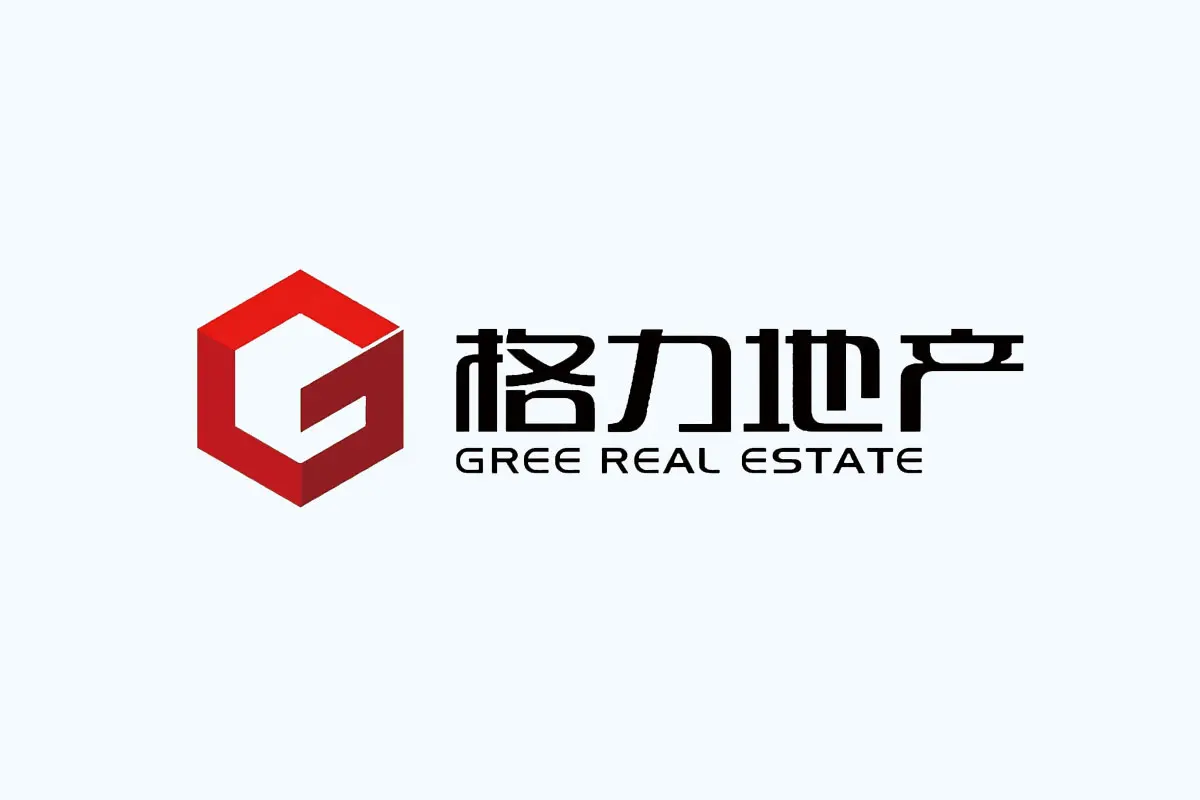 格力地产品牌LOGO设计案例-地板行业标志设计方案