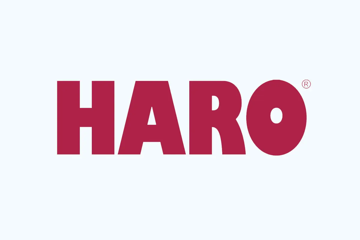 Haro汉诺地板品牌LOGO设计案例-地板行业标志设计方案
