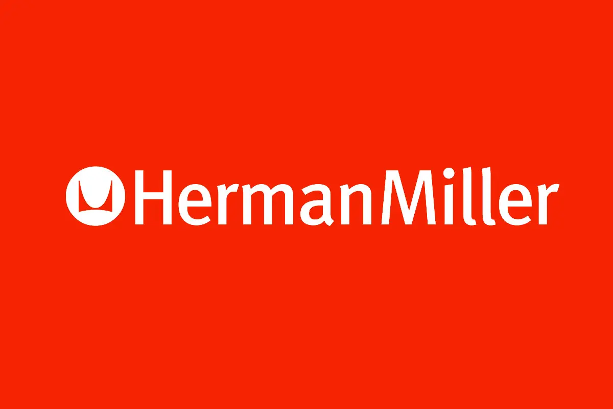 herman miller赫曼米勒反白LOGO