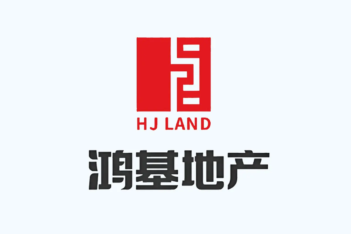 鸿基地产品牌LOGO设计案例-地板行业标志设计方案