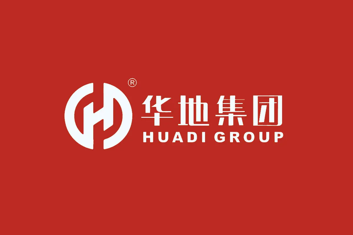 华地集团品牌反白LOGO