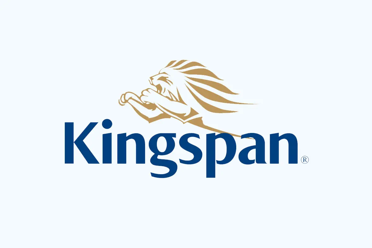 Kingspan品牌LOGO设计案例-地板行业标志设计方案