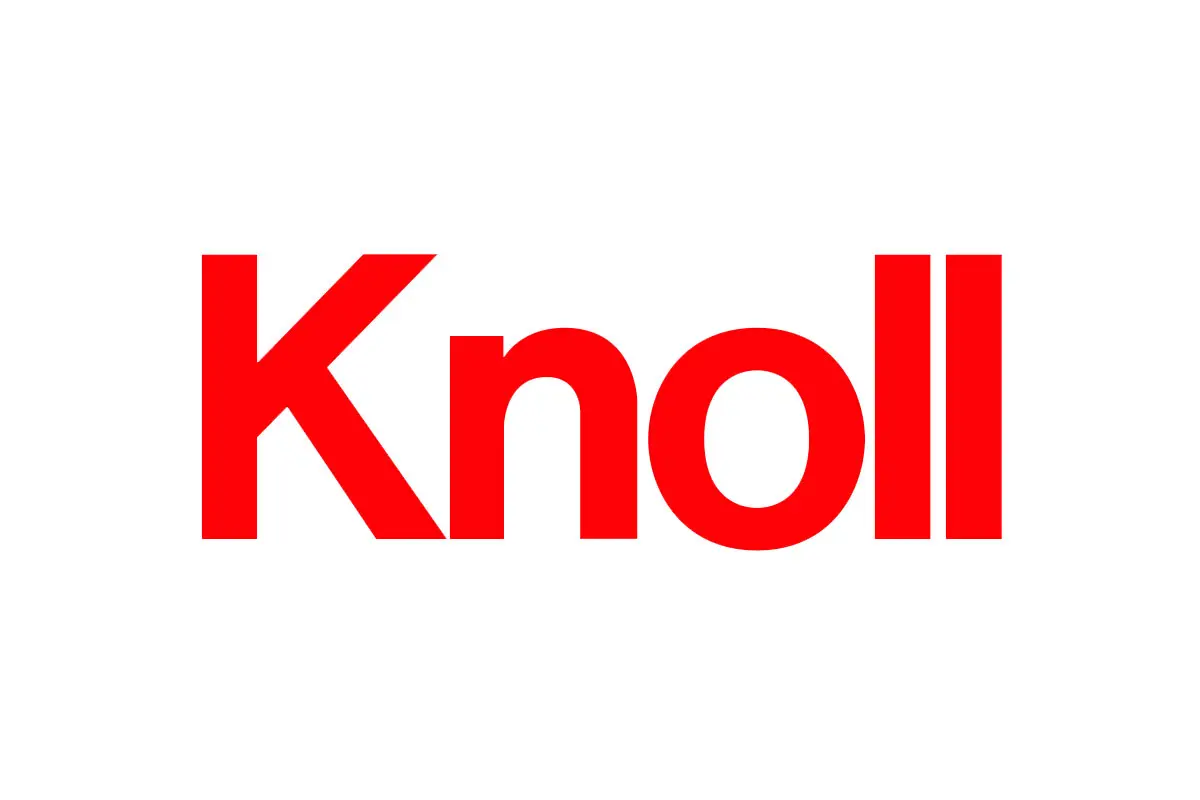 knoll诺尔品牌LOGO设计案例-家具行业标志设计方案