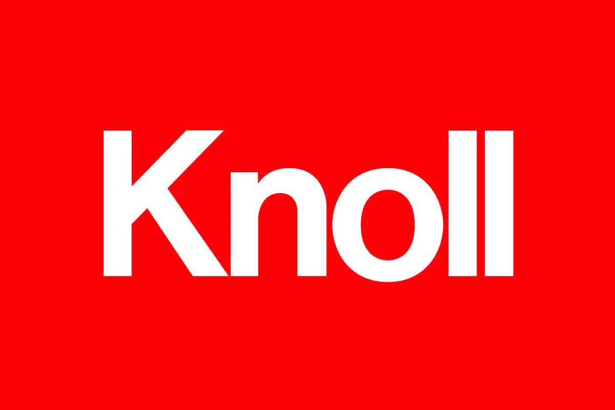 knoll诺尔反白LOGO