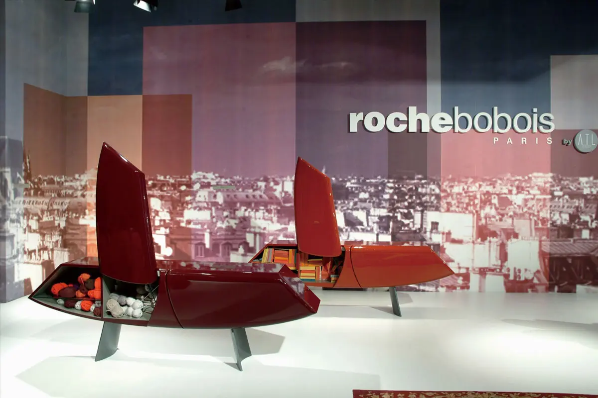 rochebobois罗奇堡标志设计含义及家具品牌设计理念