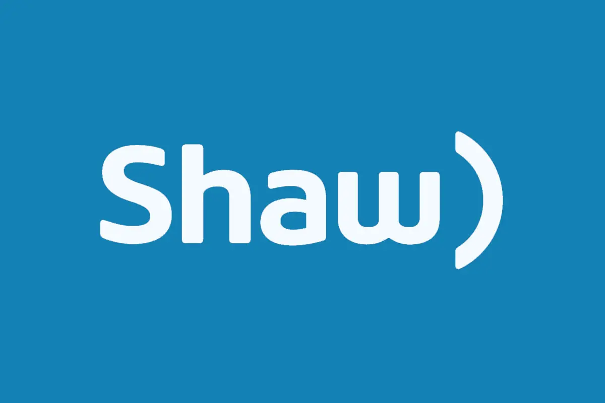 Shaw萧氏反白logo