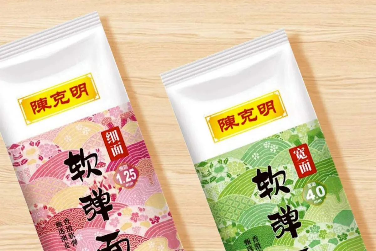 陈克明品牌标志logo设计含义及面条品牌设计理念
