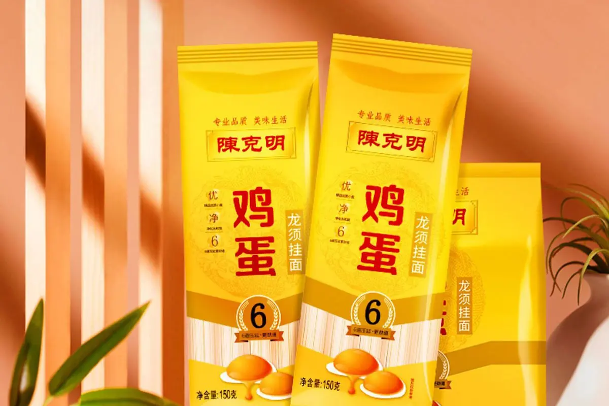 陈克明logo图案-挂面产品徽标