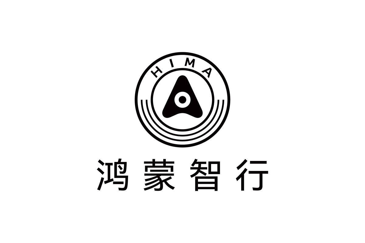 鸿蒙智行logo设计-智能汽车logo设计