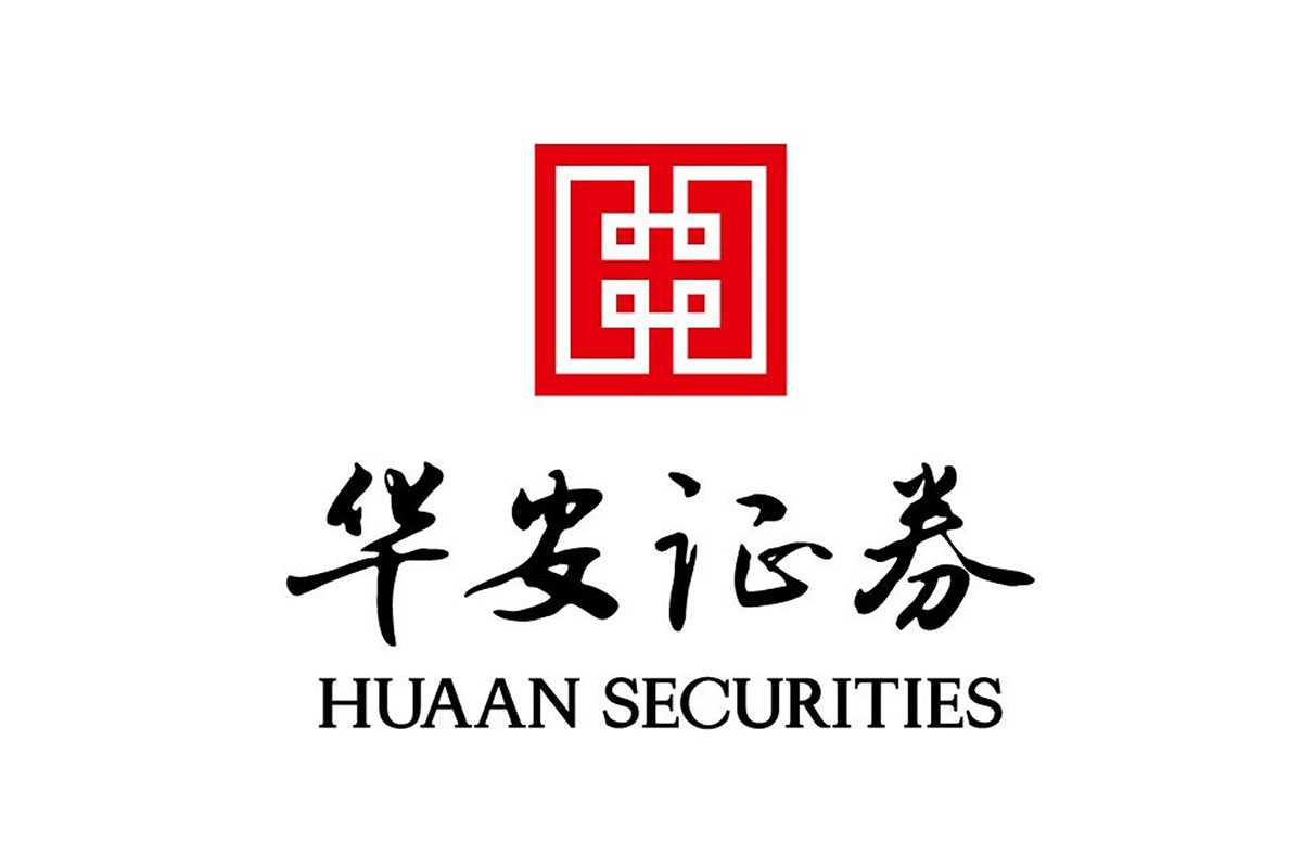 华安证券logo设计-方形印章logo设计