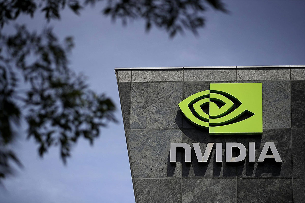 NVIDIA英伟达品牌标志logo设计含义及科技品牌设计理念
