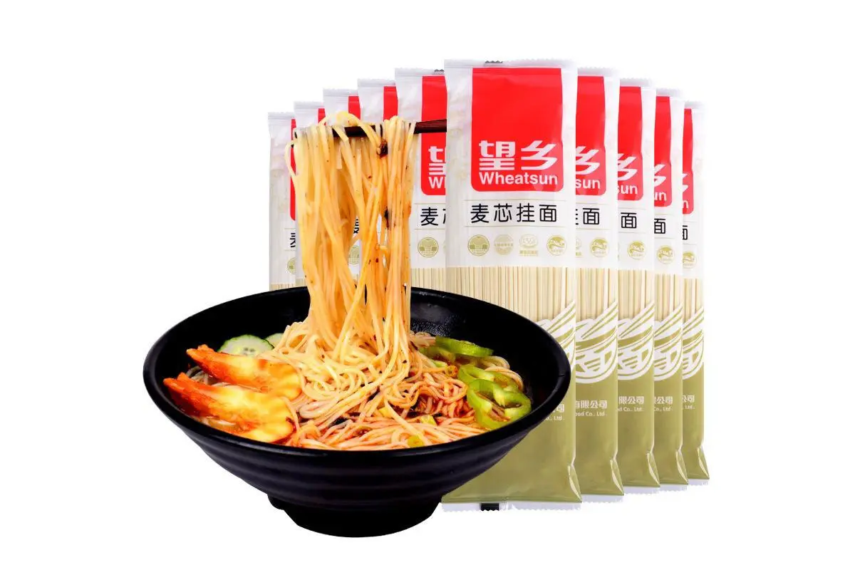 望乡食品logo图案-挂面产品徽标