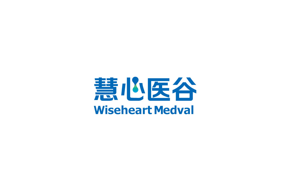 慧心医谷品牌标志logo设计含义及生物科技品牌设计理念