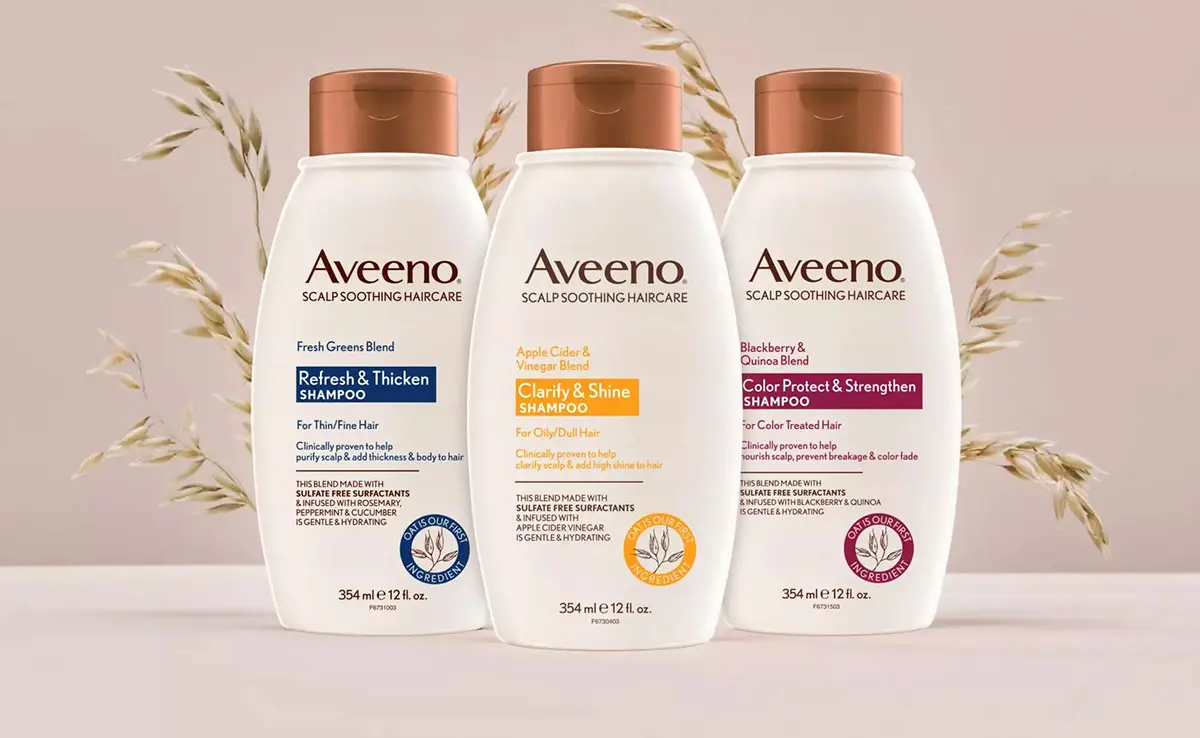 Aveeno美国强生艾惟诺护肤品-燕麦之意标志设计