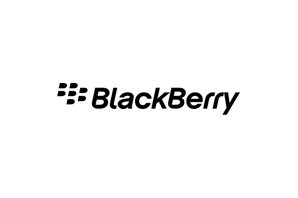 Blackberry加拿大黑莓智能手机logo设计-D形元素logo设计