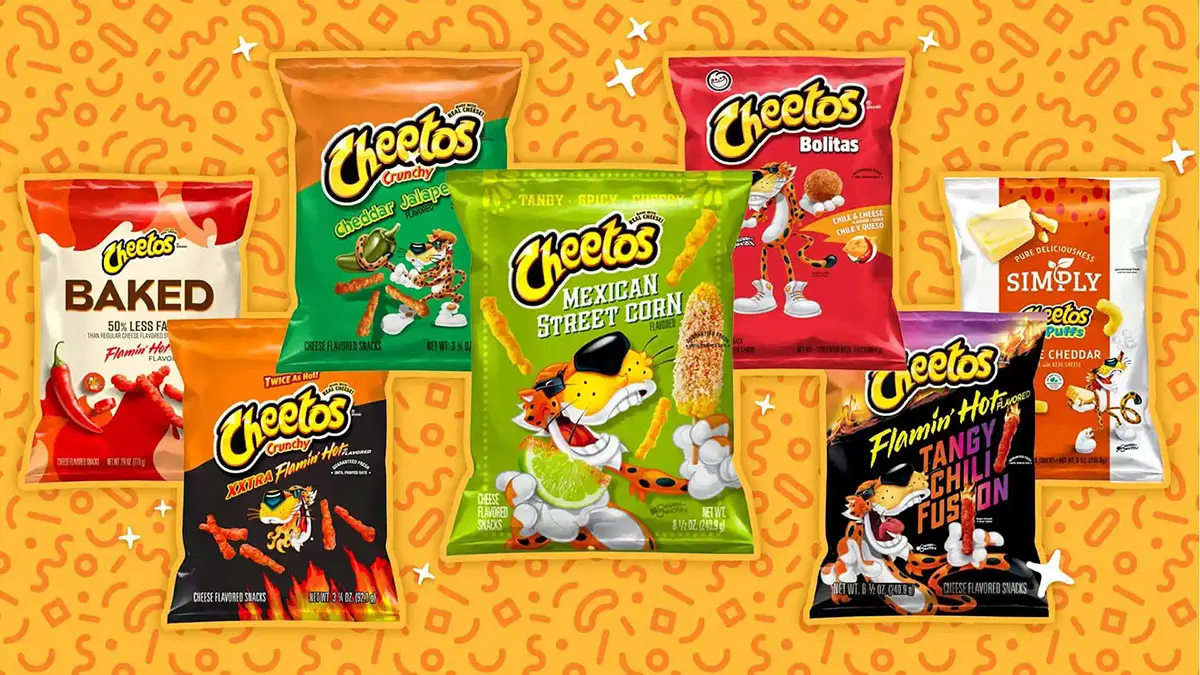 Cheetos百事奇多零食-卡仕达老虎标志设计