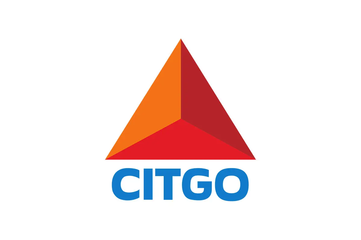 Citgo美国雪铁戈石油公司logo设计-三角形logo设计