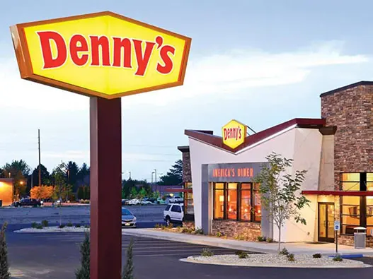 Denny's美国丹尼家庭餐厅logo设计含义及连锁餐厅品牌理念