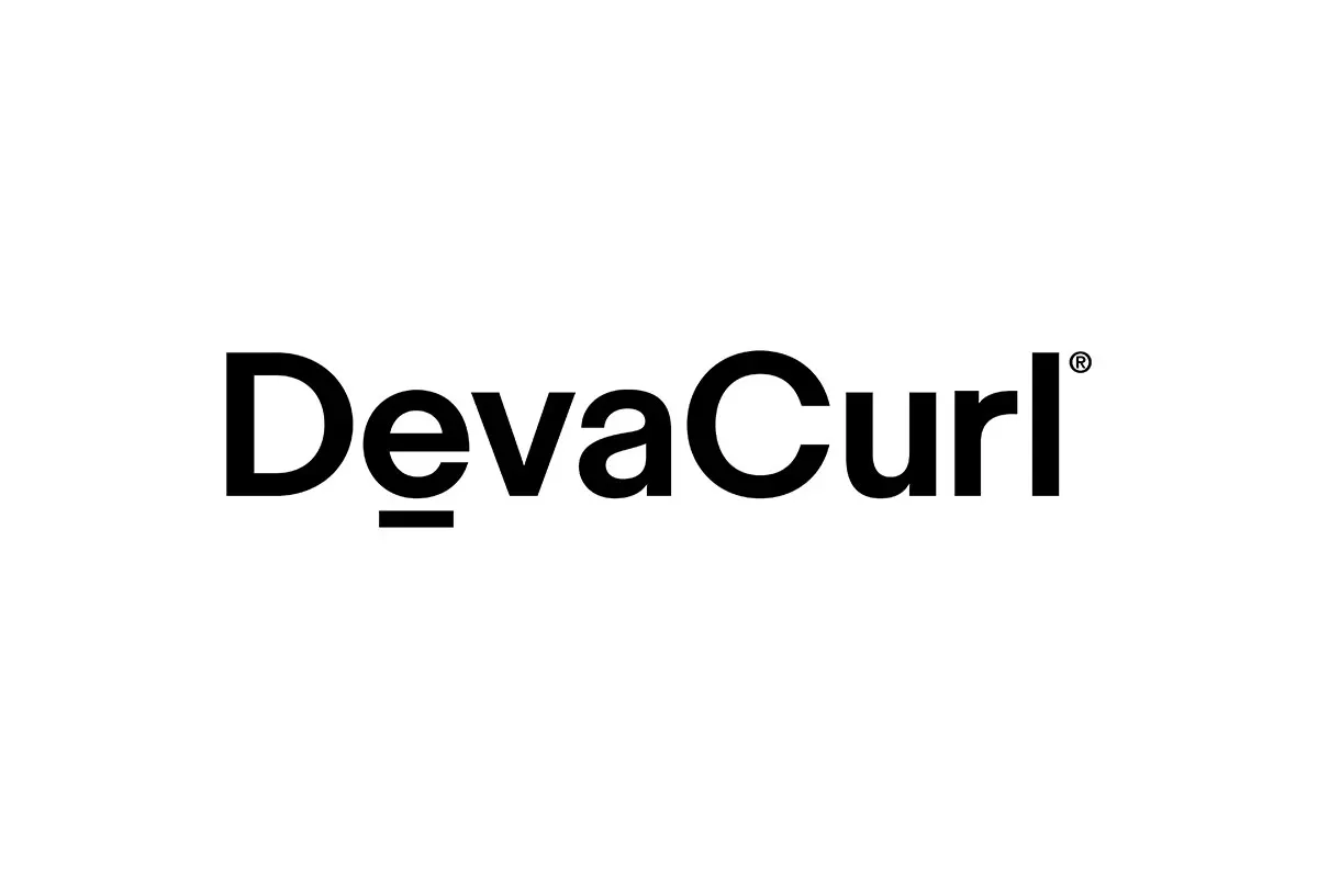 Devacurl美国专业卷发定型剂logo设计-卷发标志设计