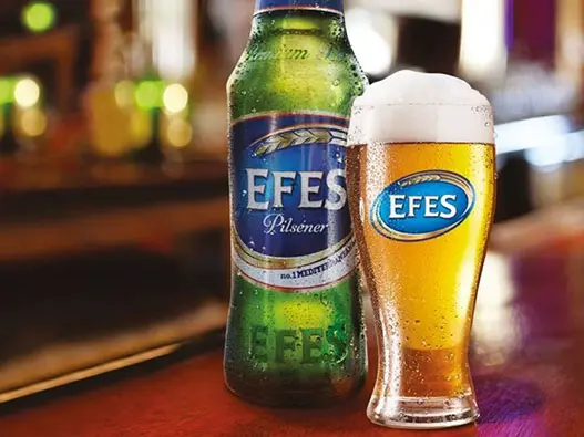 Efes土耳其啤酒logo含义及酒精饮料标志设计理念