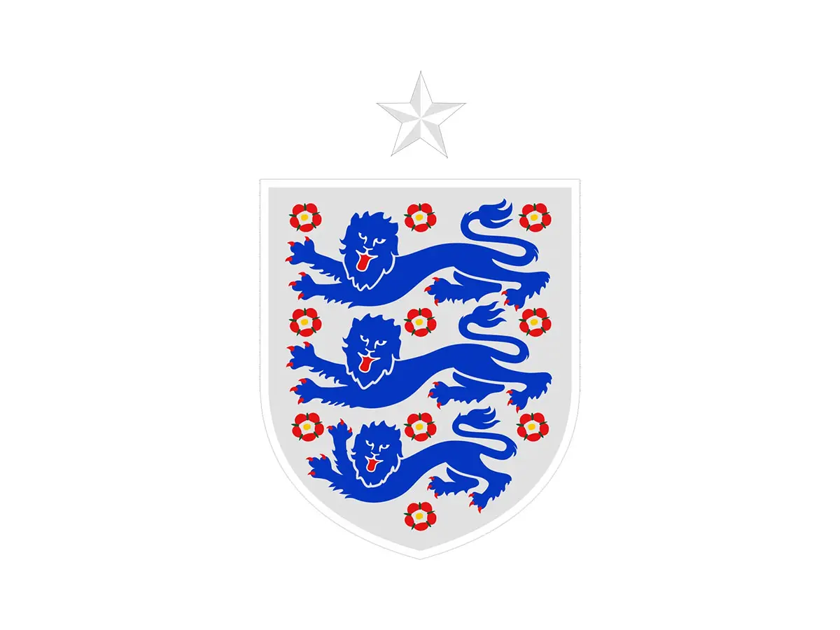 英格兰队logo设计-三狮标志