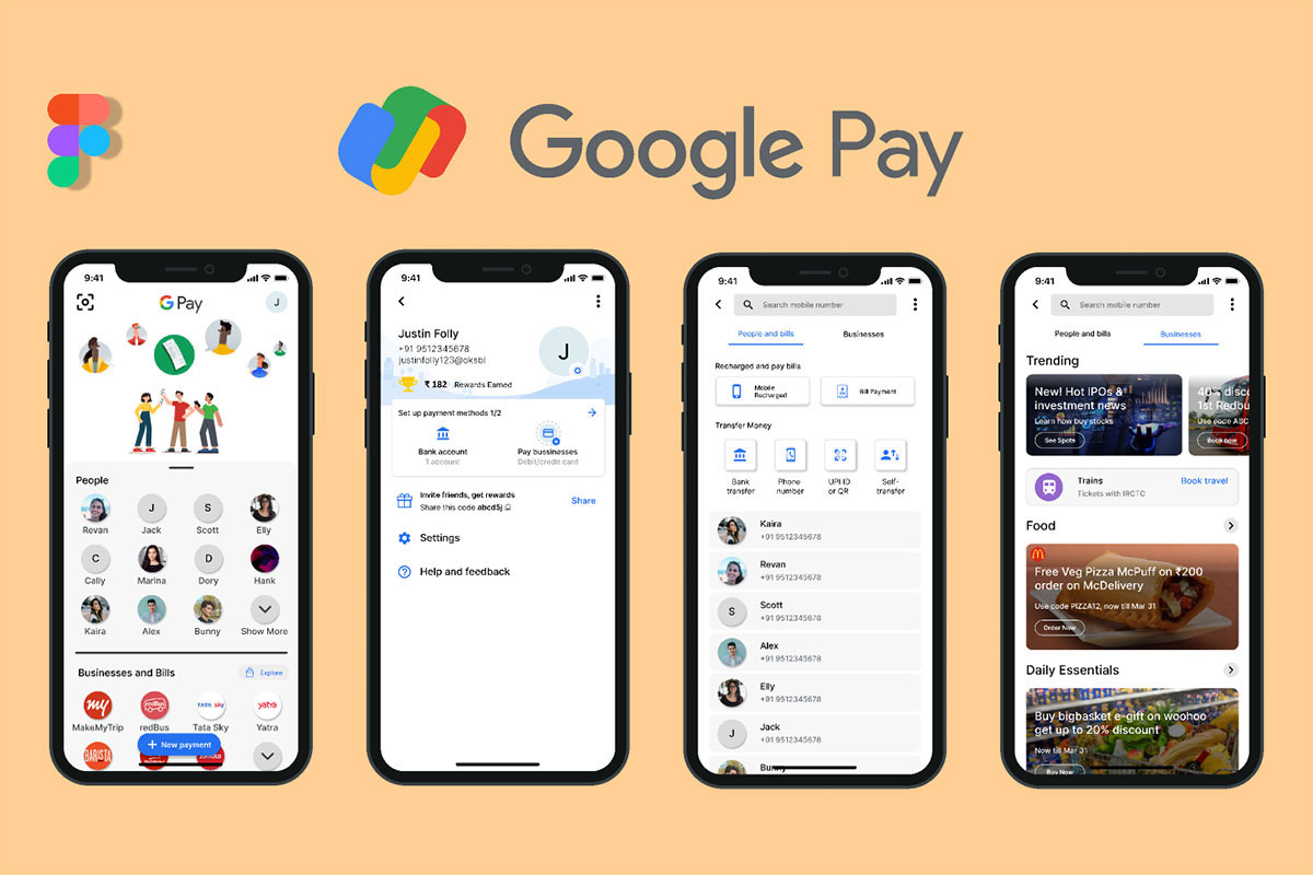 Google Pay谷歌支付-移动支付商标设计
