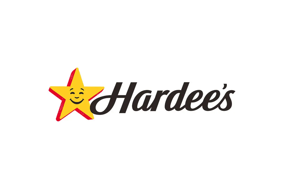 Hardee's美国哈帝汉堡快餐厅标志设计-星星logo设计