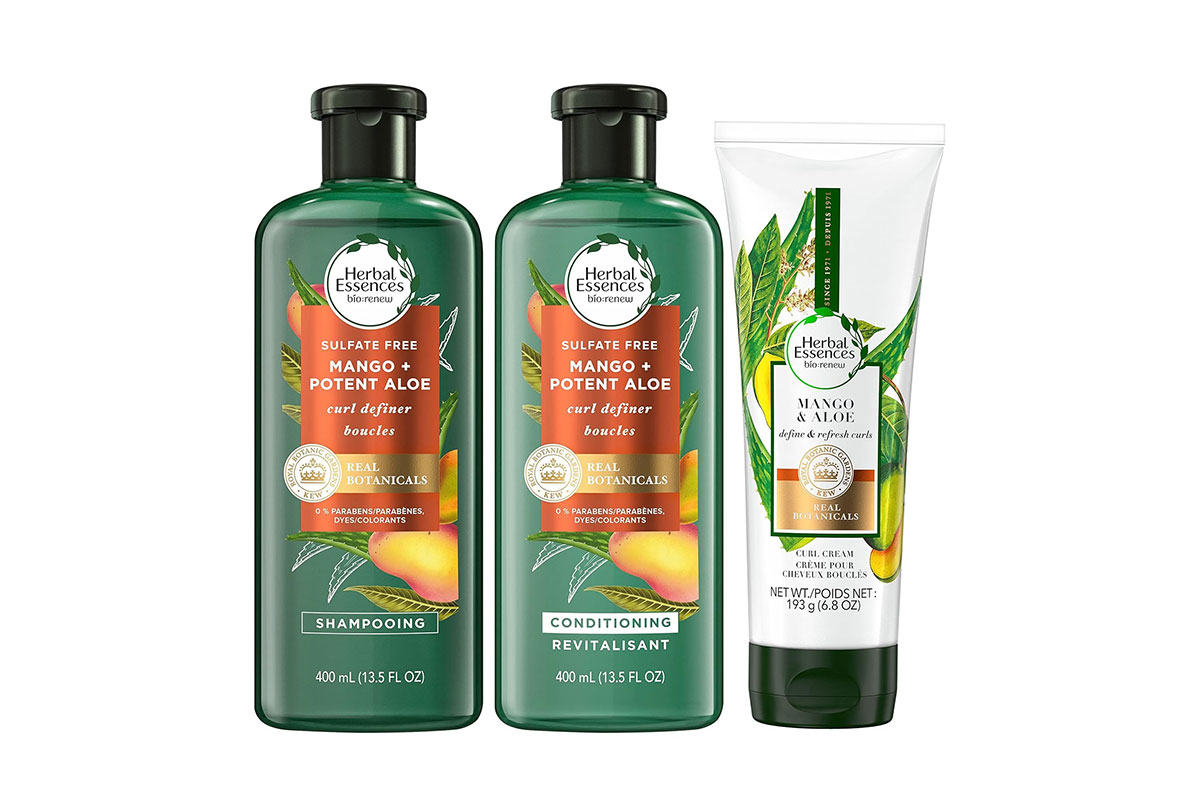 Herbal Essences宝洁伊卡璐洗发水-草本洗护品牌logo设计