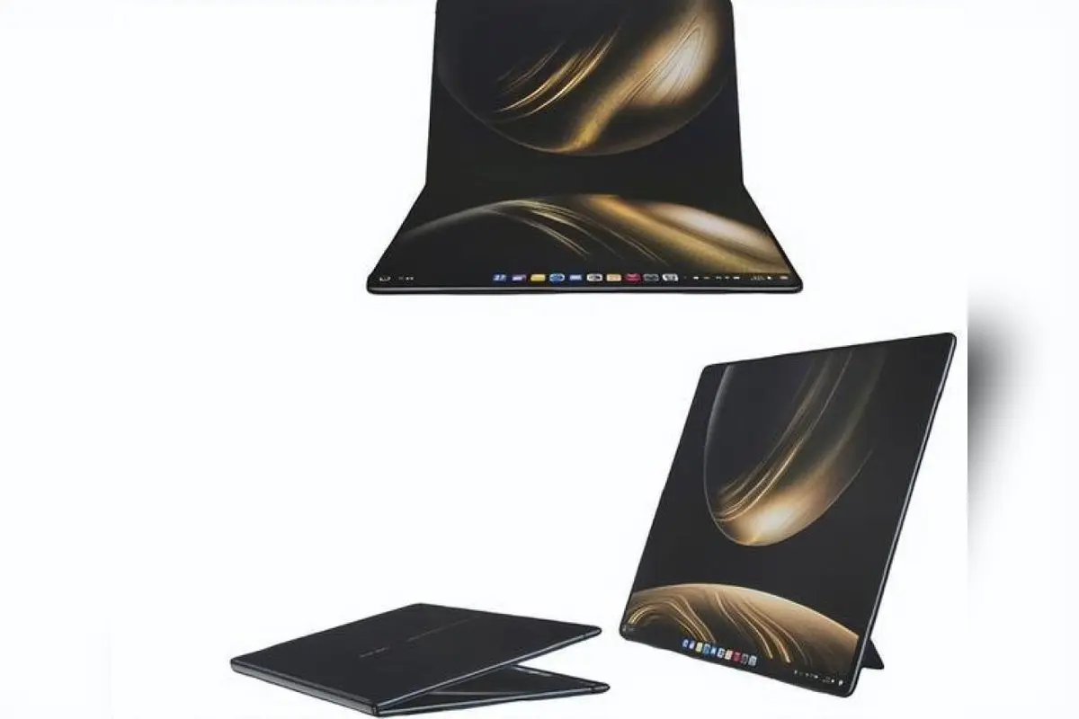 华为MateBook Fold品牌标志logo设计含义及数字产品品牌设计理念