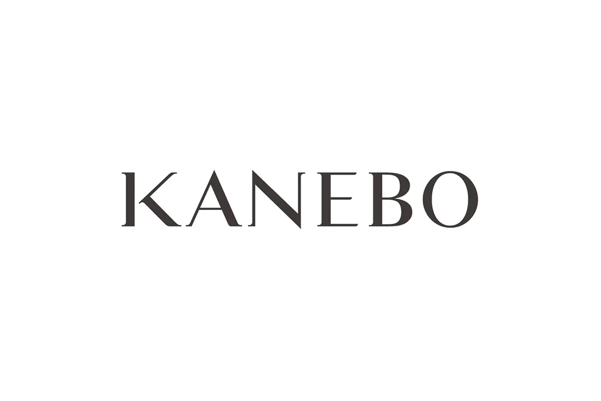 Kanebo日本佳丽宝化妆品logo设计-无衬线字logo设计