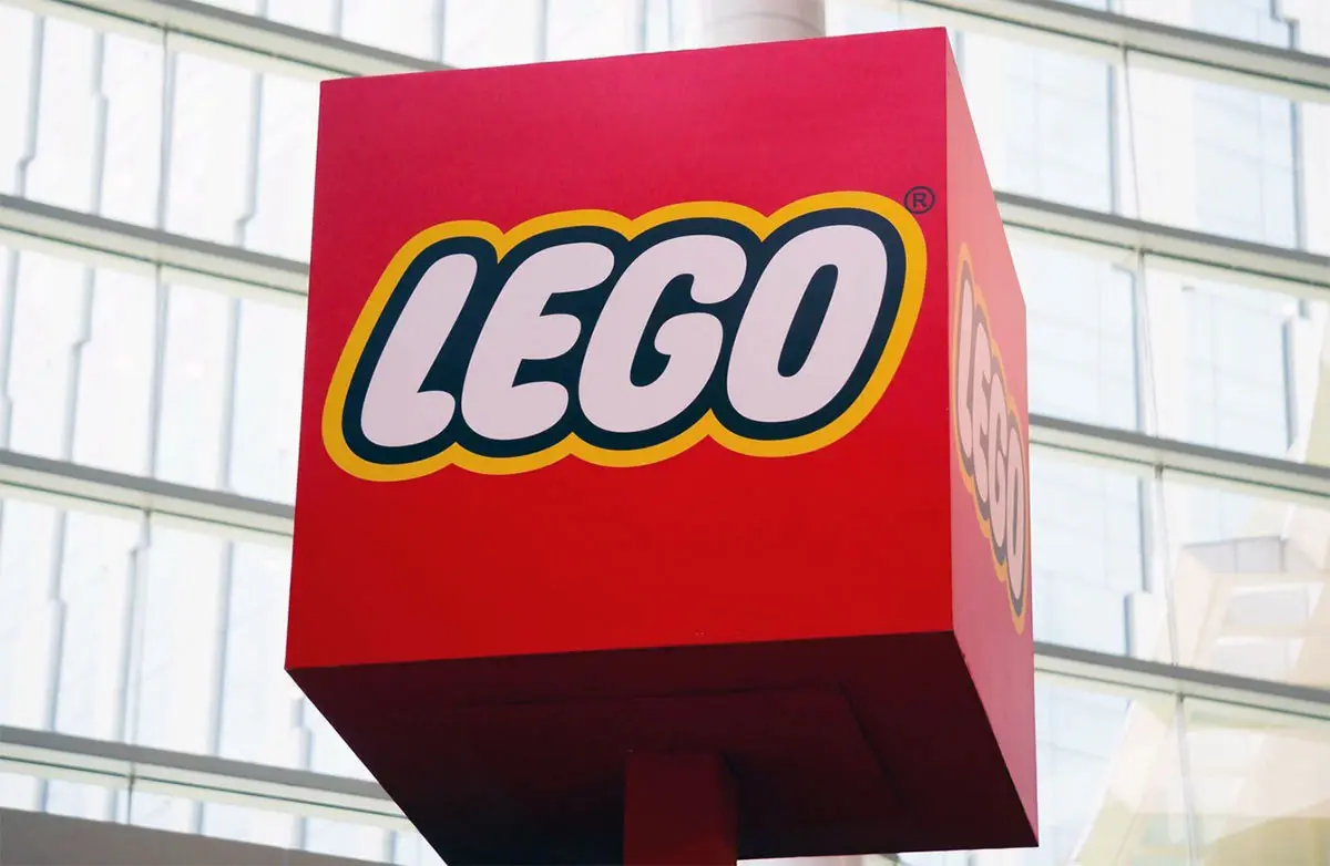 Lego logo设计-积木标志