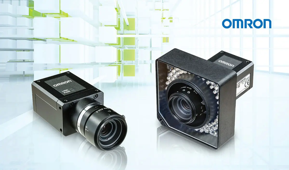 Omron日本欧姆龙自动化-蓝色字标标志设计