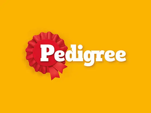 Pedigree英国宝路狗粮logo设计含义及动物食物品牌设计理念