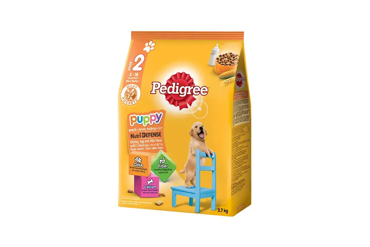 Pedigree英国宝路狗粮logo设计-徽章logo设计