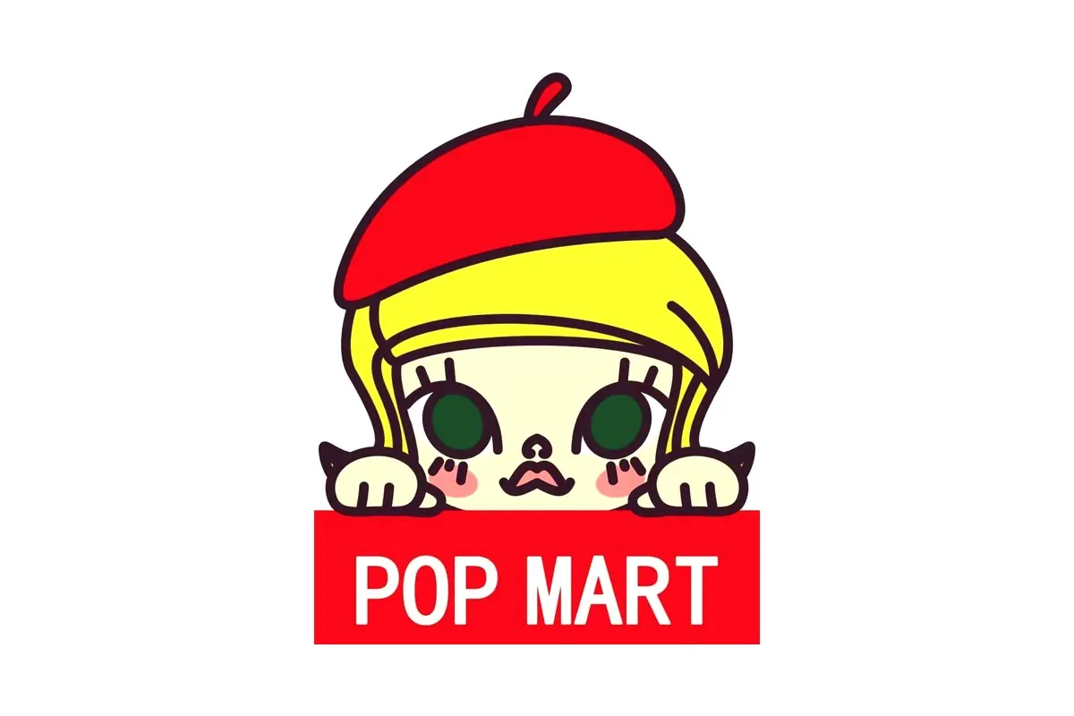 泡泡玛特logo设计-POP MART潮流玩具标志