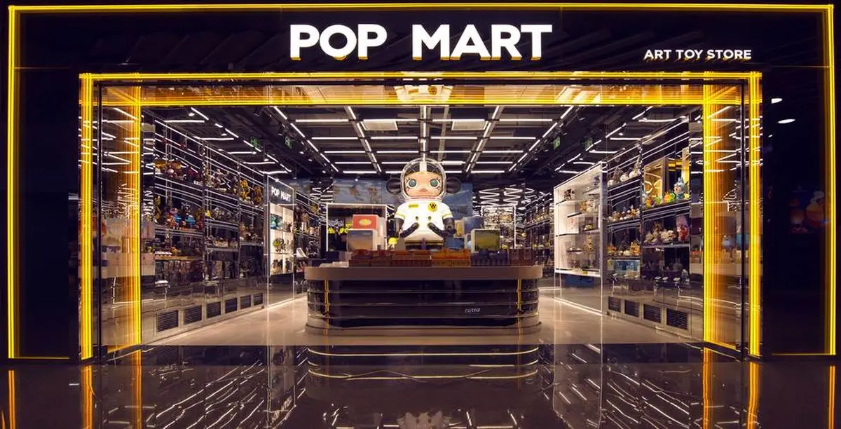 泡泡玛特品牌标志logo设计含义及潮玩零售品牌设计理念