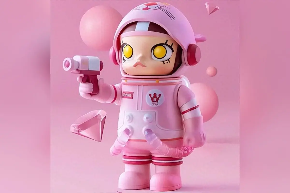 泡泡玛特品牌标识-潮玩IP产品形象
