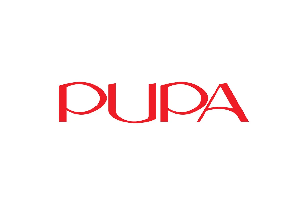 Pupa意大利化妆品logo设计-美妆品牌标志设计