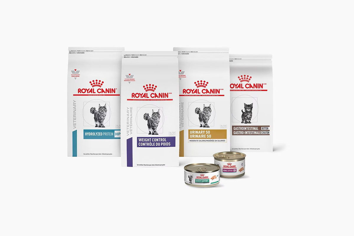 Royal Canin法国皇家狗粮logo设计-圆润颗粒logo设计