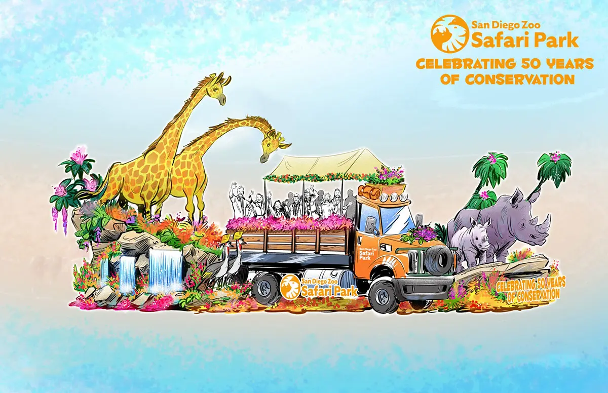 San Diego Zoo美国圣地亚哥动物园logo设计-犀牛logo设计