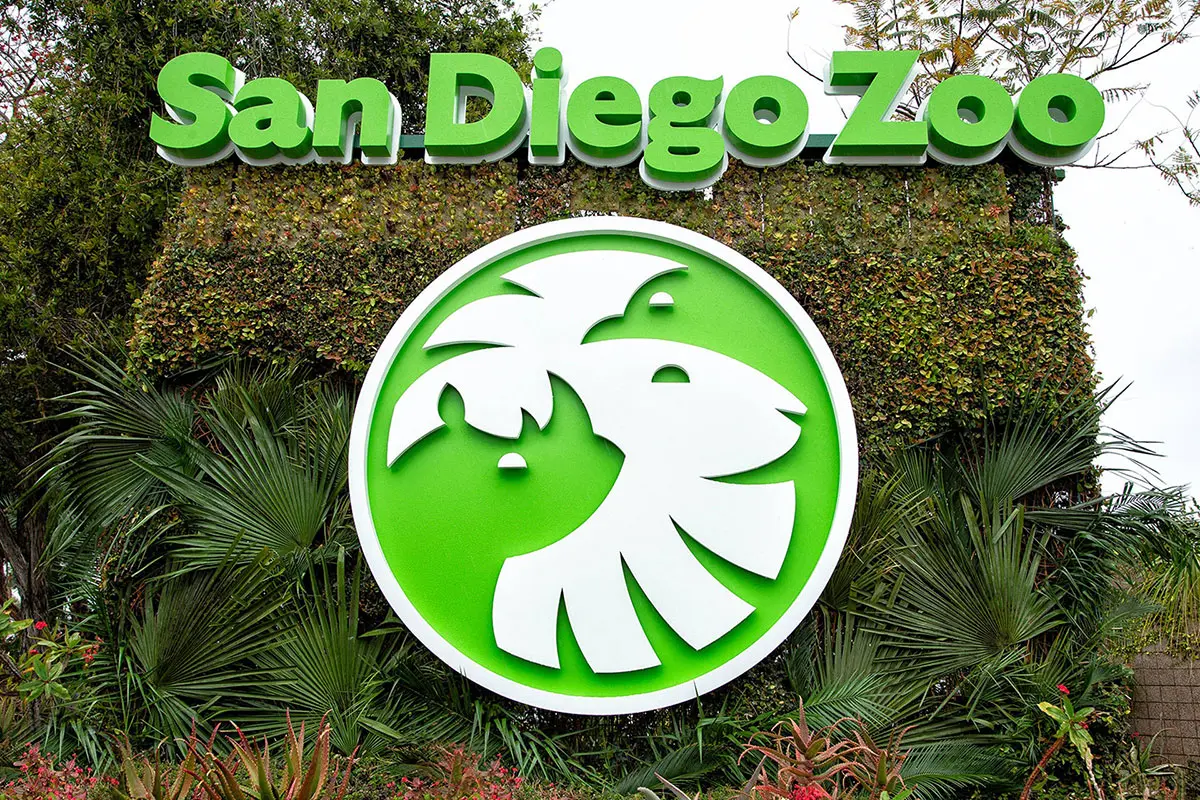 San Diego Zoo美国圣地亚哥动物园-圆形标志设计