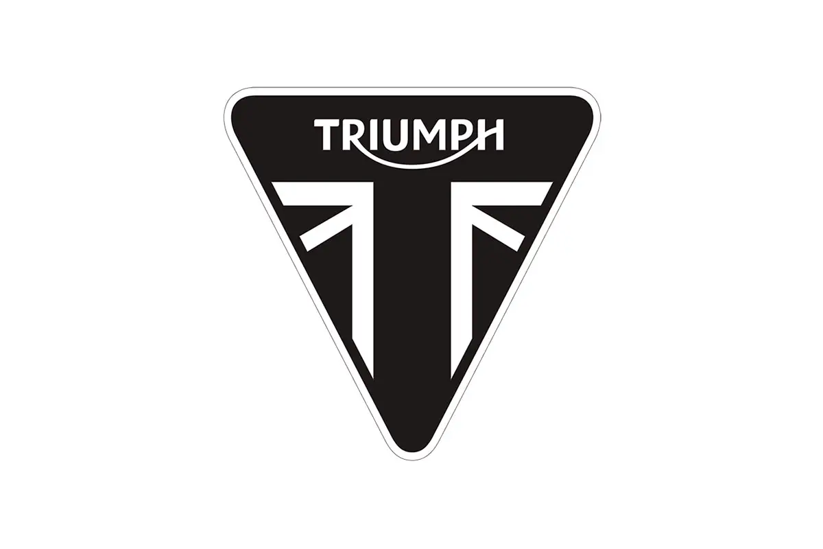 Triumph美国凯旋摩托商标设计-倒三角形logo设计