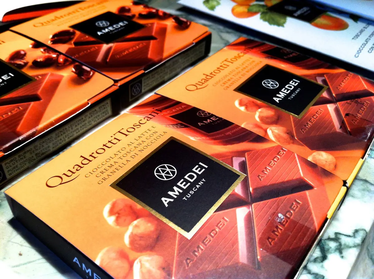 AMEDEI Chocolates包装设盒-意大利品牌logo设计公司