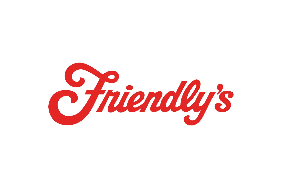 Friendly's友好连锁餐厅标志设计-餐厅logo设计