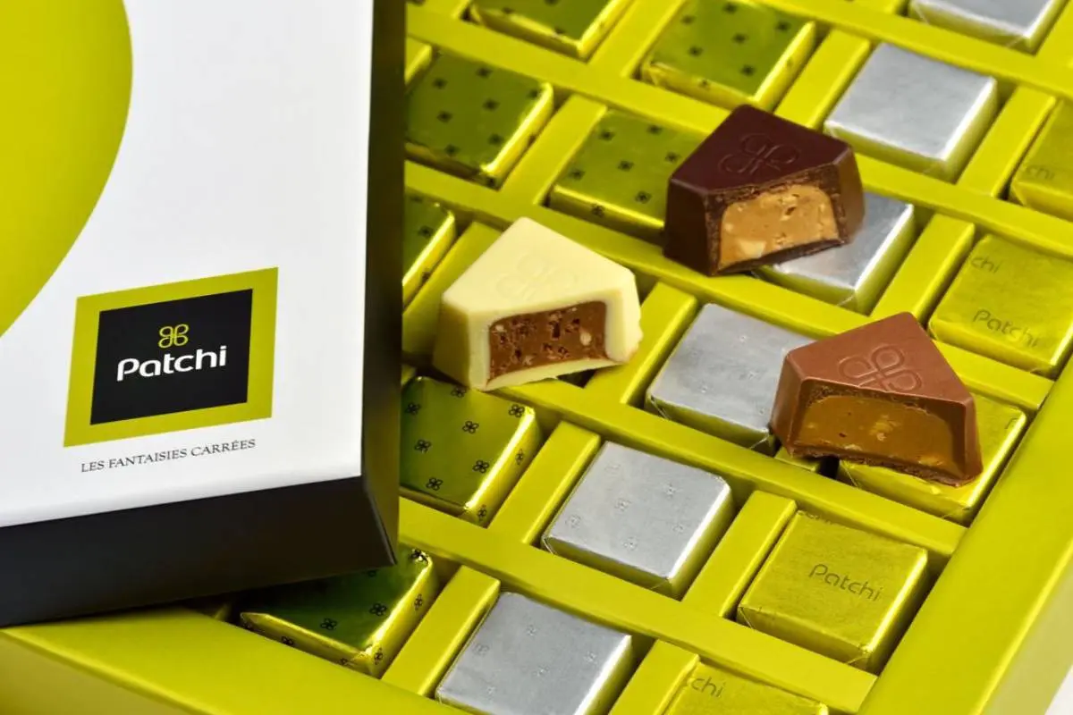 Patchi巧克力-黑巧克力标志设计